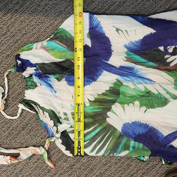 Farm Rio Mitra Halter Dress Size Medium - Picture 5 of 16